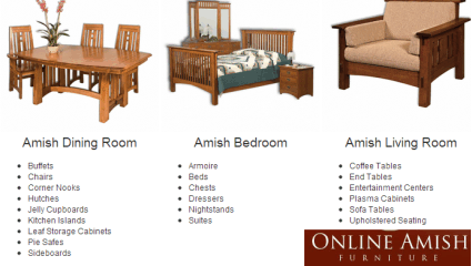 eshop at Online Amish's web store for American Made products